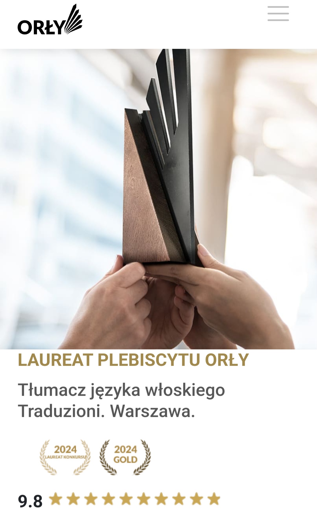 Tłumacz języka włoskiego tłumaczenie